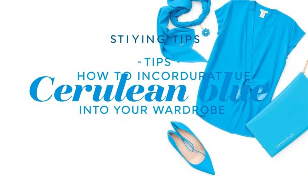 Styling Tips: How to Incorporate Cerulean Blue into Your Wardrobe