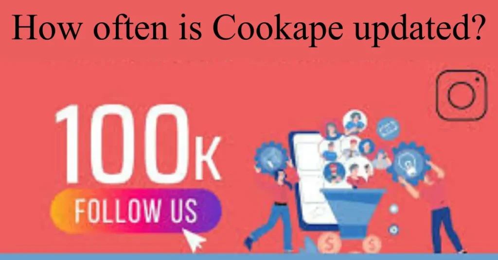 How often is Cookape updated?