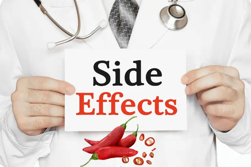 Potential Side Effects of Red Chilli