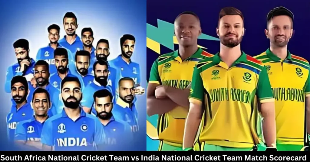 South Africa National Cricket Team vs India National Cricket Team Match Scorecard  South Africa National Cricket Team vs India National Cricket Team Match Scorecard