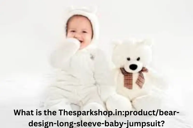 What is the Thesparkshop.inproductbear-design-long-sleeve-baby-jumpsuit