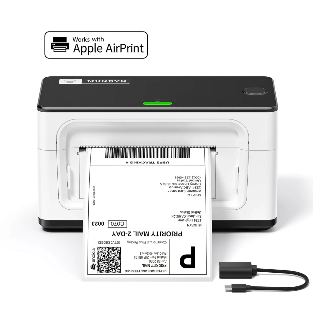 Streamline Your Shipping Process with MUNBYN Bluetooth Label Printers and Shipping Label Solutions MUNBYN Bluetooth Label Printers