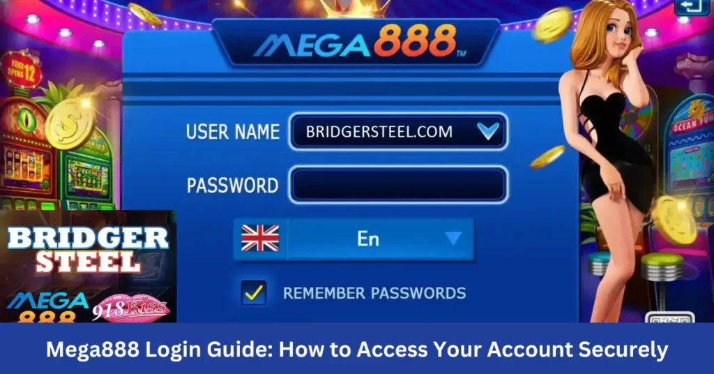 mega888 login guide how to access your account securely